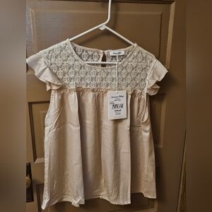 Wonen's Montana West Lace Blouse Nwt medium